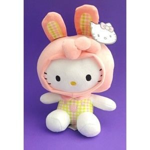 Sanrio Hello Kitty Easter Bunny Costume Disguise 11" Plush New 2023